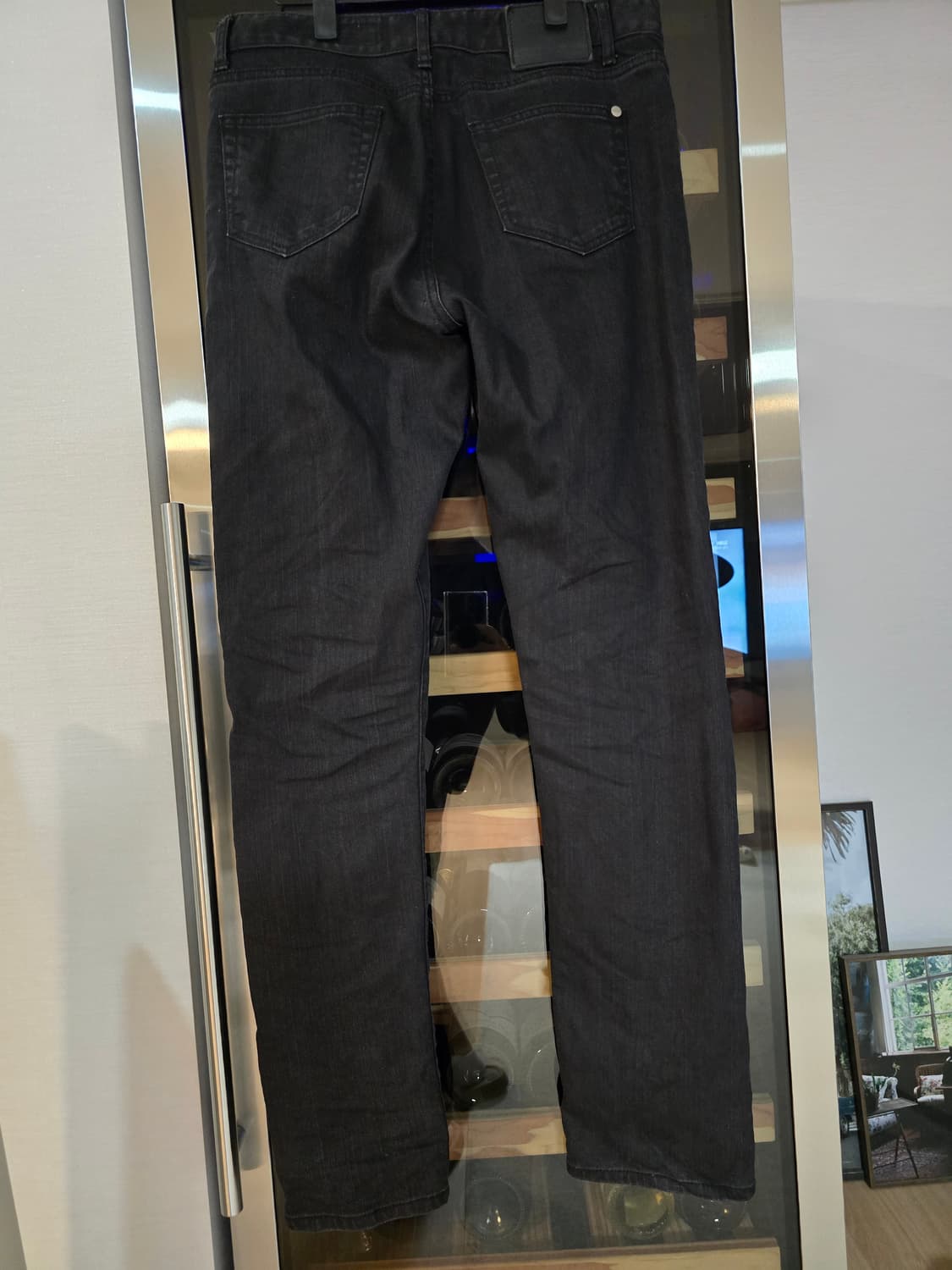 모드나인.mod9 블랙데님진 32사이즈입니다. 상품이미지3