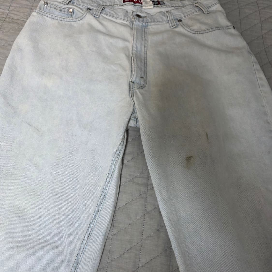 [38X30] 90s 빈티지 리바이스 실버탭 루즈핏 ver. 아이스진 상품이미지2
