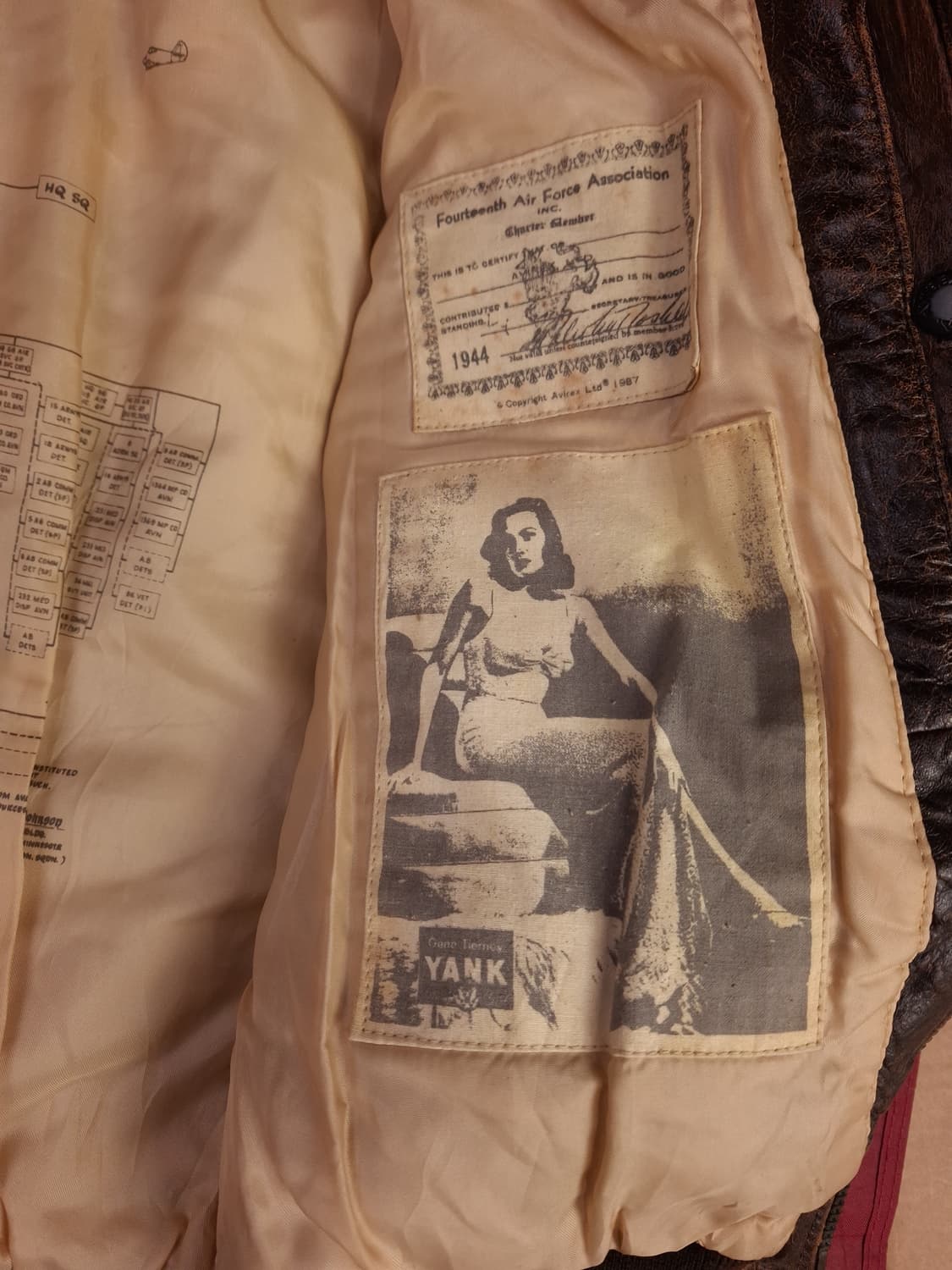 오리지날 아비렉스 미해군 G-2 리얼레더 항공자켓 상품이미지6