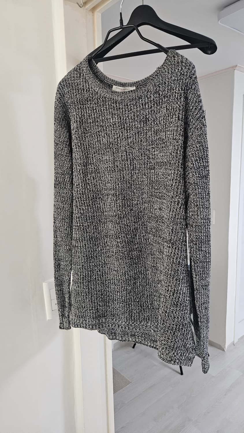 오버핏 헤링본 니트 95 상품이미지2