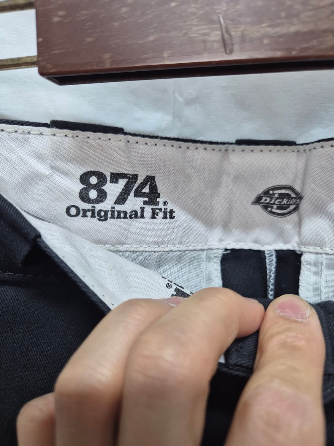 디키즈 874 블랙 팬츠 상품이미지3