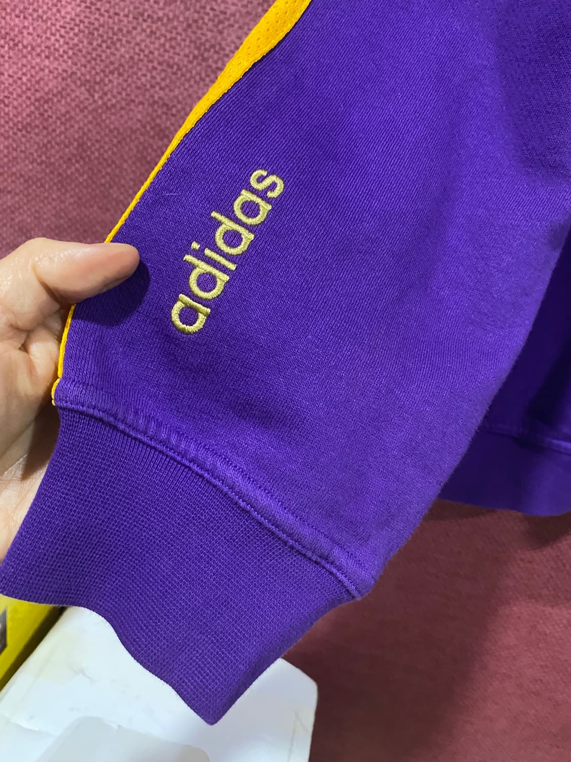 아디다스 NBA 후드 트랙탑 퍼플 상품이미지7