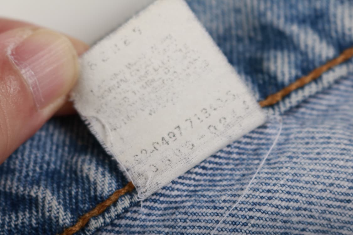 [36인치] 90's 리바이스 505 오렌지탭 데님팬츠 상품이미지5