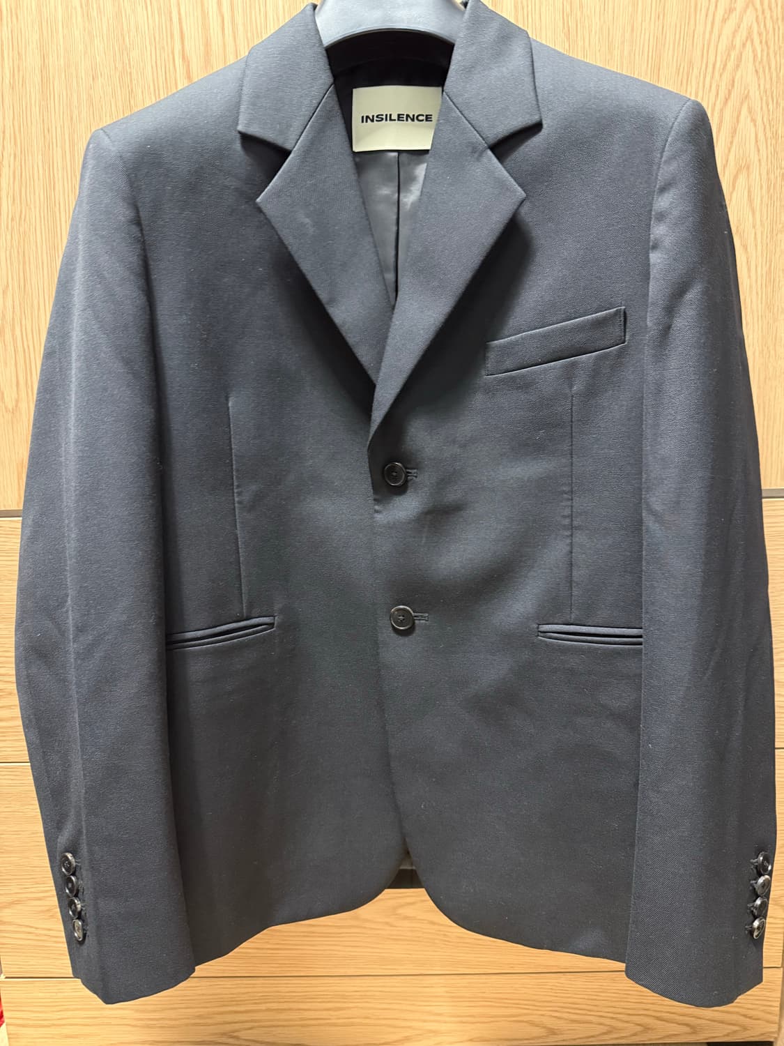 인사일런스 오버사이즈 울 블레이저 s 상품이미지2