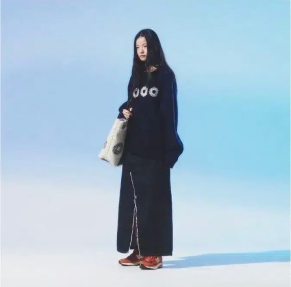 999휴머니티 언발란스 스커트 사이즈1 상품이미지1