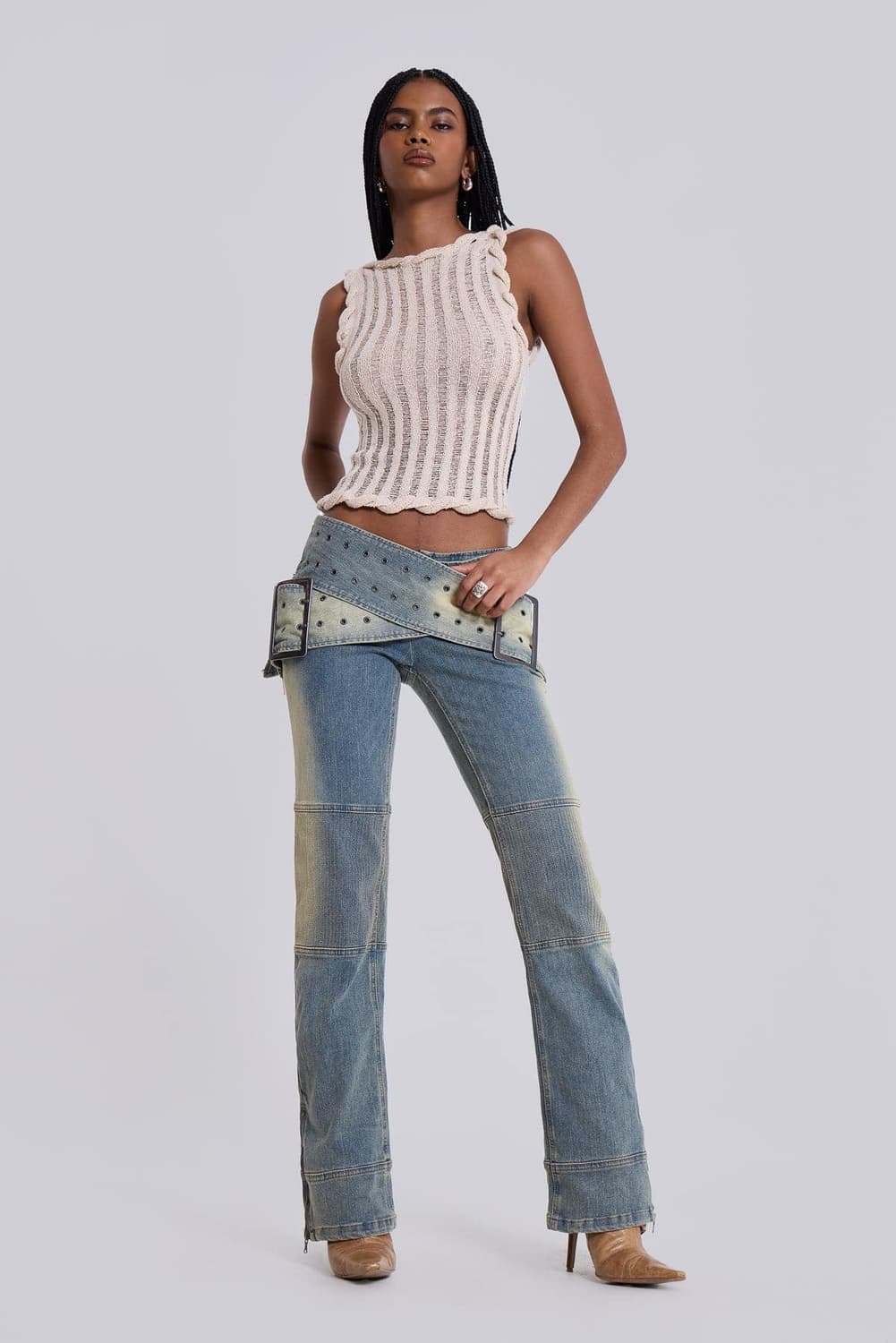 (뉴진스 하니착용) 제이디드 런던 플레어 라이트데님 청바지 w30 상품이미지2