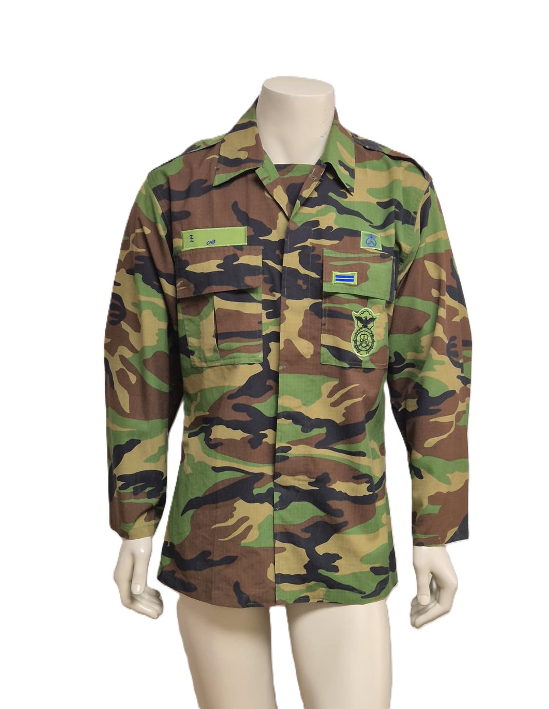 공군 구형 헌병 일병 후기형 하계 전투복 상의 자켓 (L) 상품이미지1