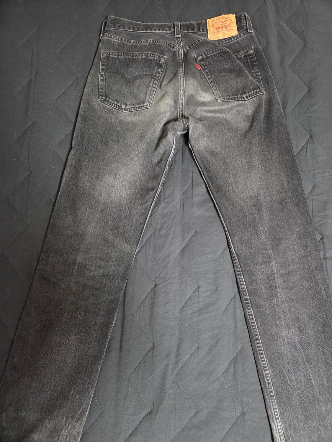 블랭크탭 90s US Made 리바이스 501 블랙 상품이미지2