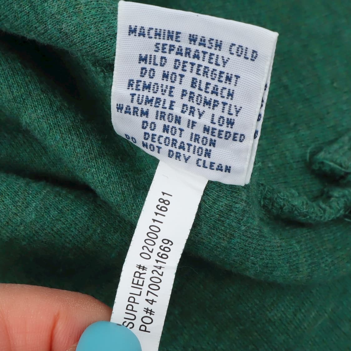 폴로 랄프로렌 그린 하프 집업 코튼 니트 상품이미지10