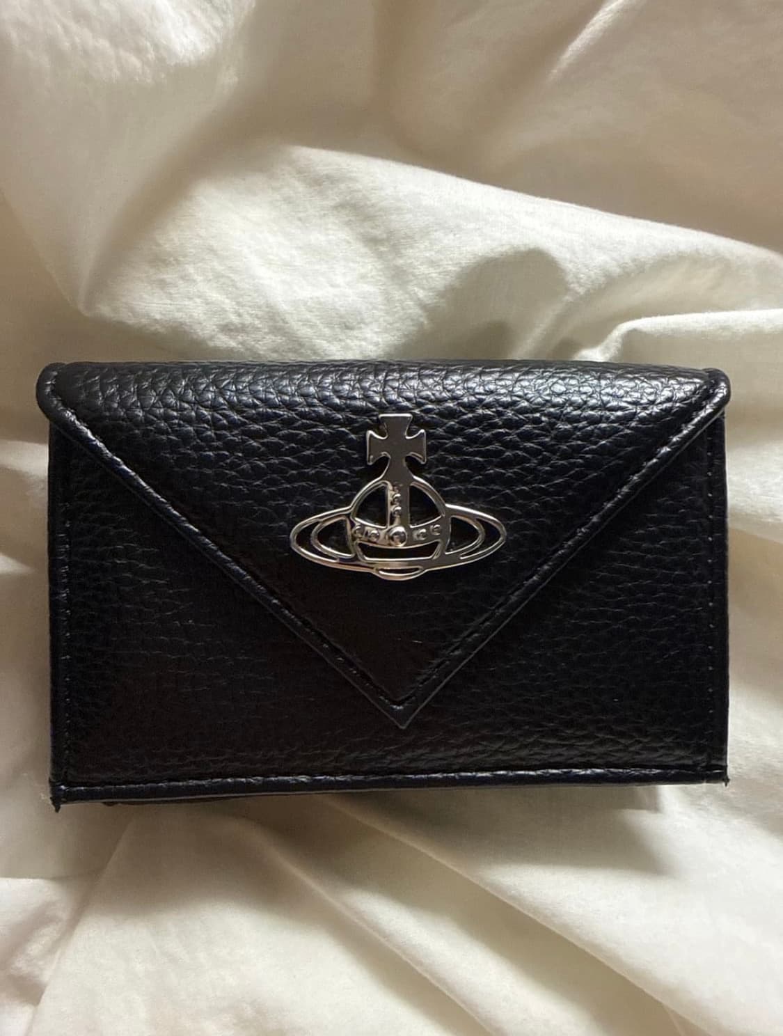 비비안웨스트우드 반지갑 블랙 상품이미지2