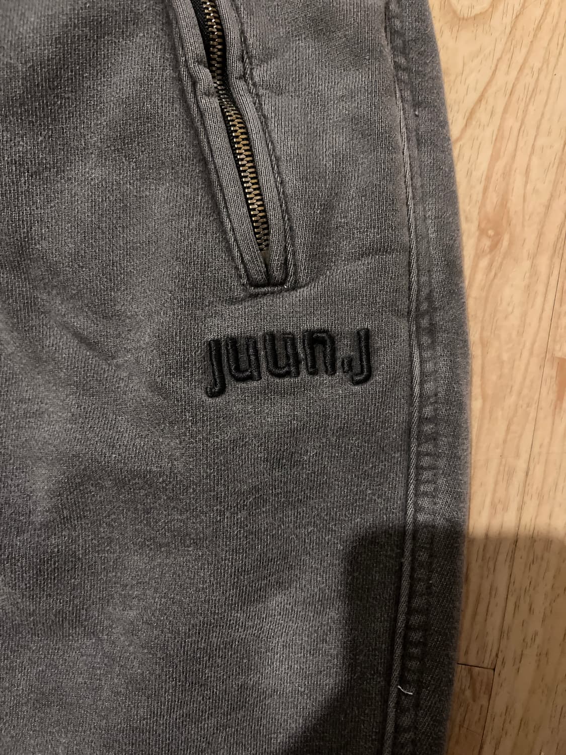 준지 가먼트다잉 스웻 조거 팬츠 46 상품이미지2