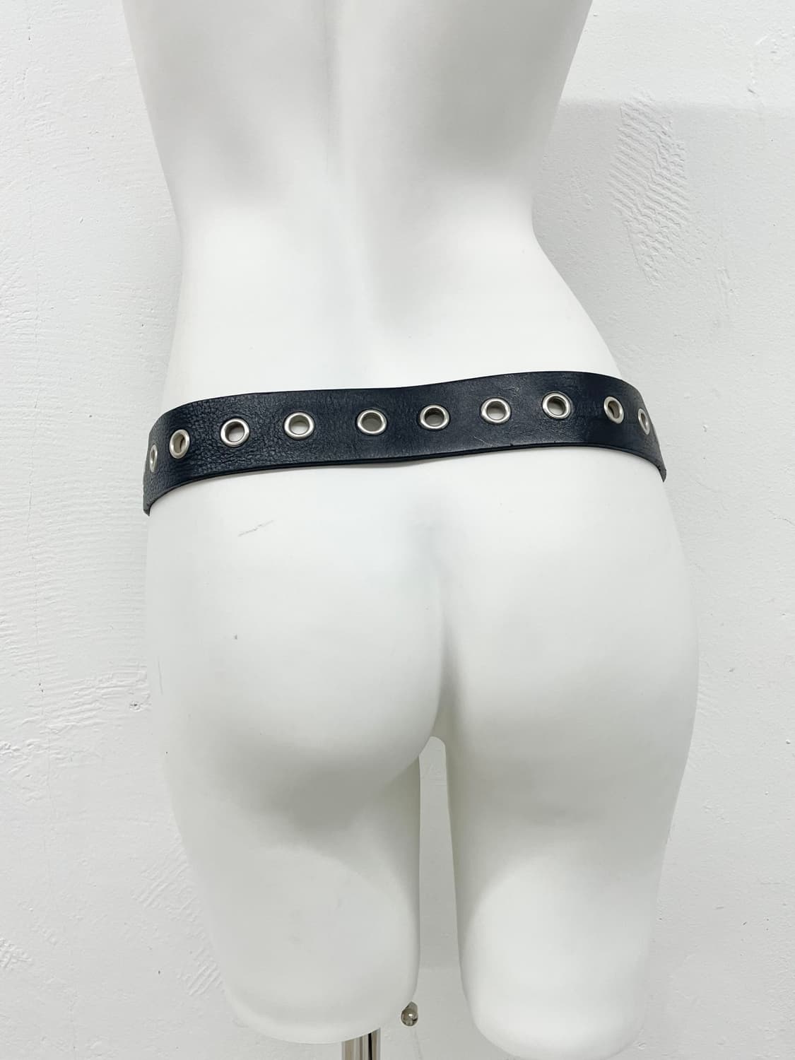 리얼레더 펀칭 버클 벨트 상품이미지4