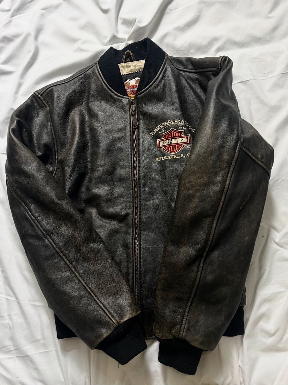 할리데이비슨 가죽 자켓 상품이미지7