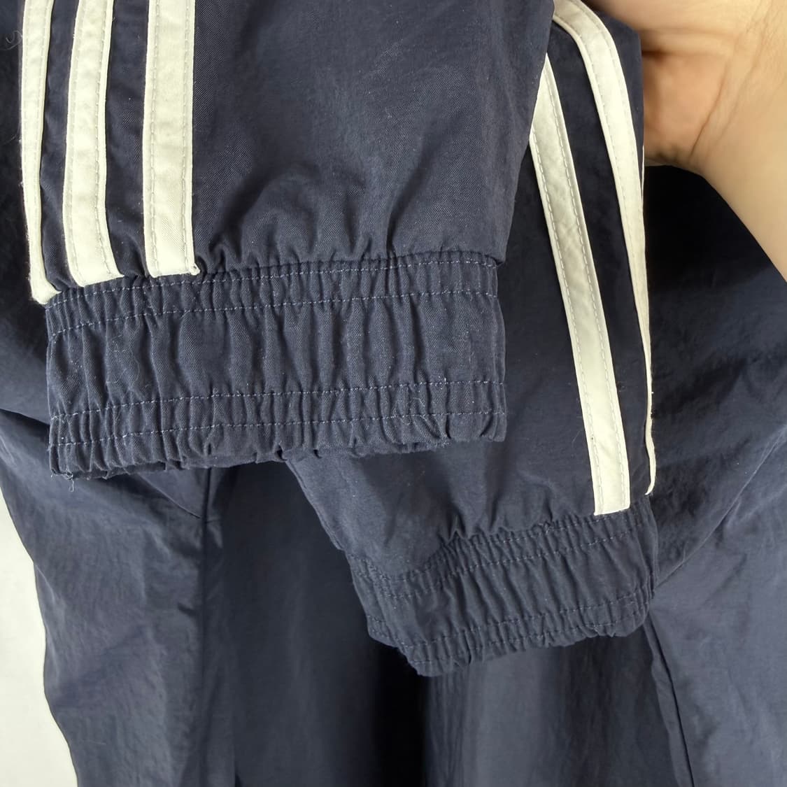 (무료배송)XL) 아디다스 올드스쿨 풋볼 트랙 우븐 자켓 네이비 상품이미지4