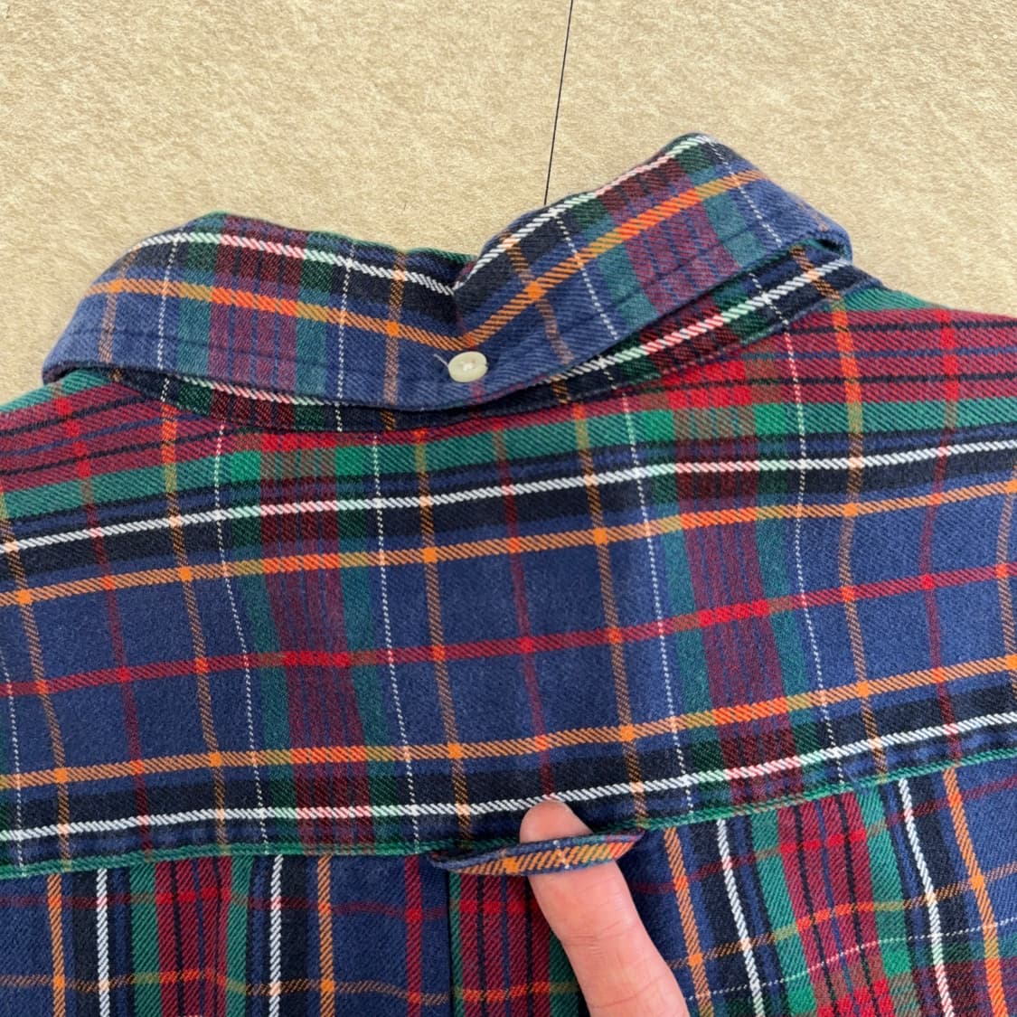 90~00s 폴로 플란넬 워크 셔츠 상품이미지8