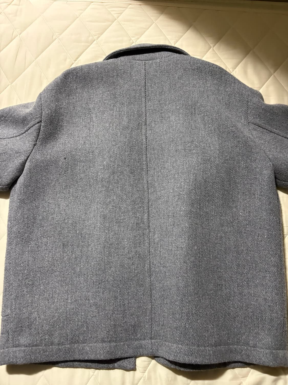 커스텀어스 울 이부직 5버튼 프레피자켓 L 상품이미지6