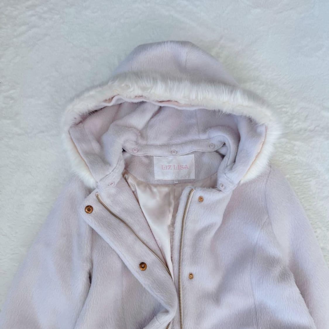 리즈리사 히메갸루 라떼갸루 빈티지 코트 상품이미지3