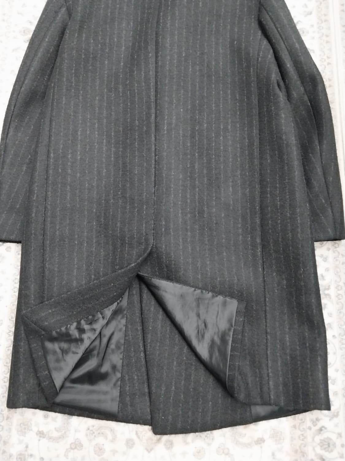 질스튜어트 옴므 스트라이프 더블 코트 M 상품이미지6