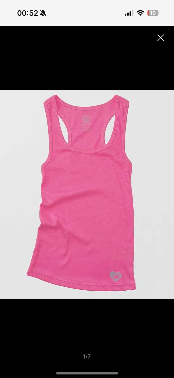 원희 착용) 스컬프터Razorback Tank Top Acid Pink  상품이미지6