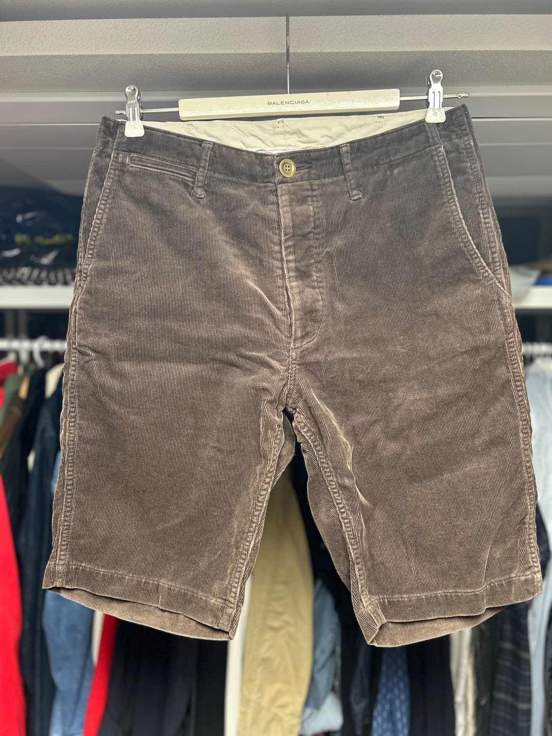 VISVIM 비즈빔 브라운 코듀로이 반바지 2 상품이미지1