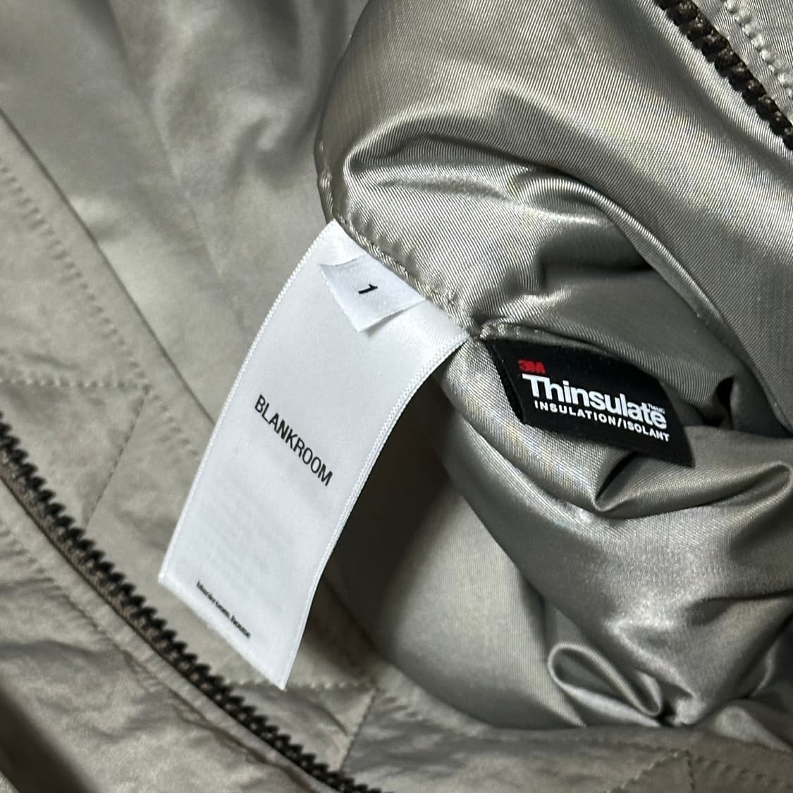 블랭크룸 나일론 ma-1 올리브 상품이미지6