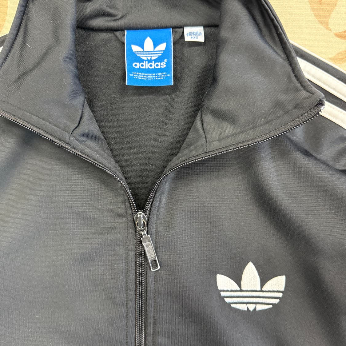 (XL)10s 아디다스 ADIDAS 구 파이어버드 트랙탑 져지(블랙,검흰 상품이미지2