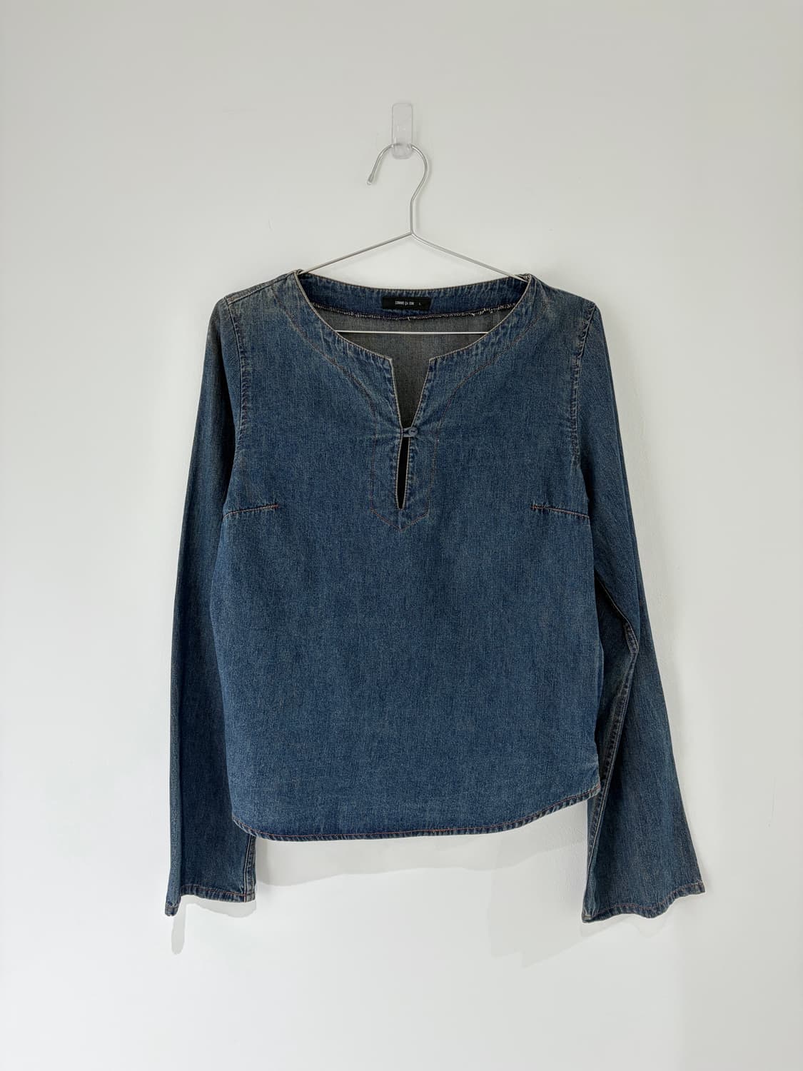 COMME CA ISM denim top 상품이미지1