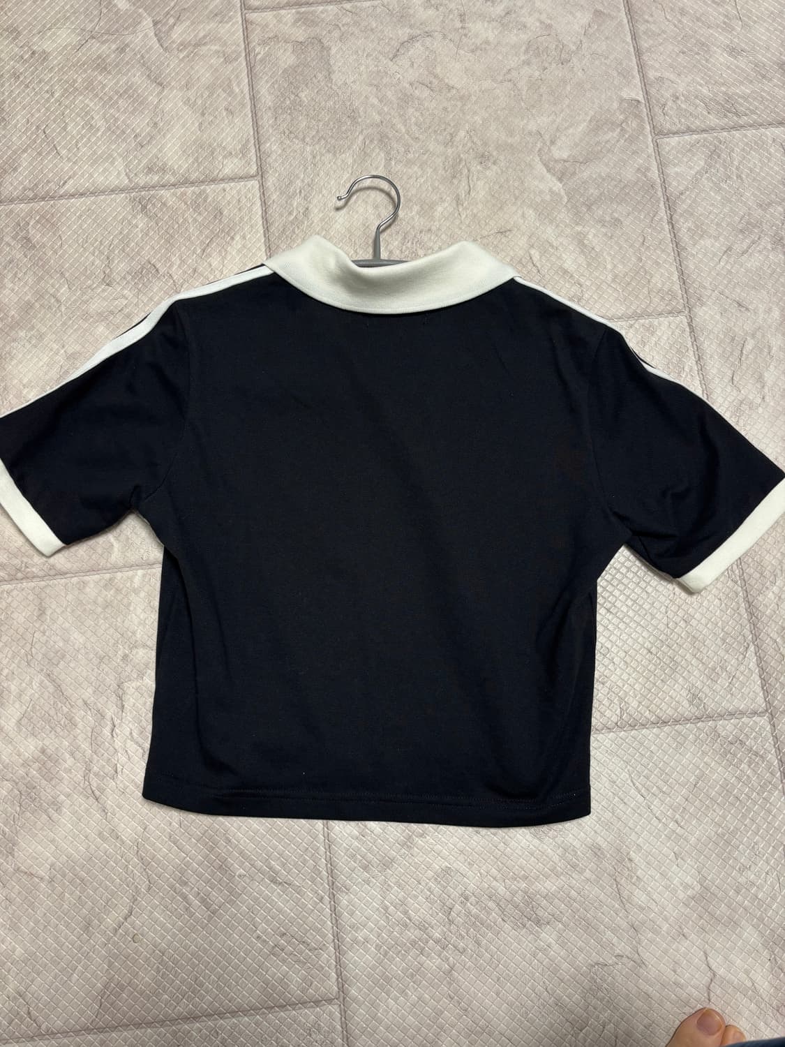 SPAO 스파오 반팔 카라티 블랙 상품이미지2