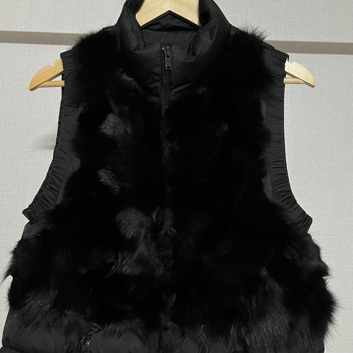 폭스털 패딩 조끼 66 상품이미지3