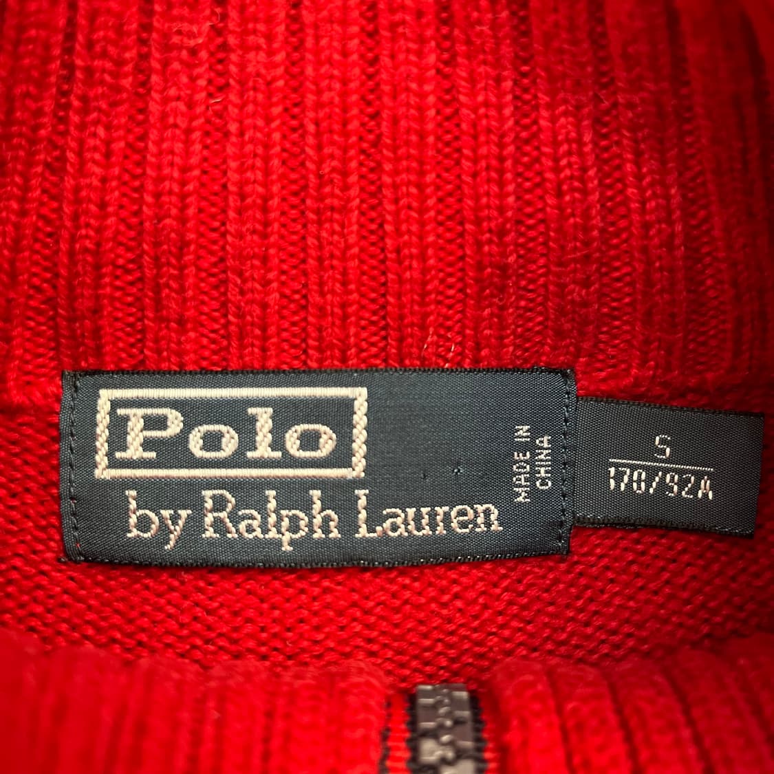 폴로랄프로렌 하프 집업 (S) 상품이미지3