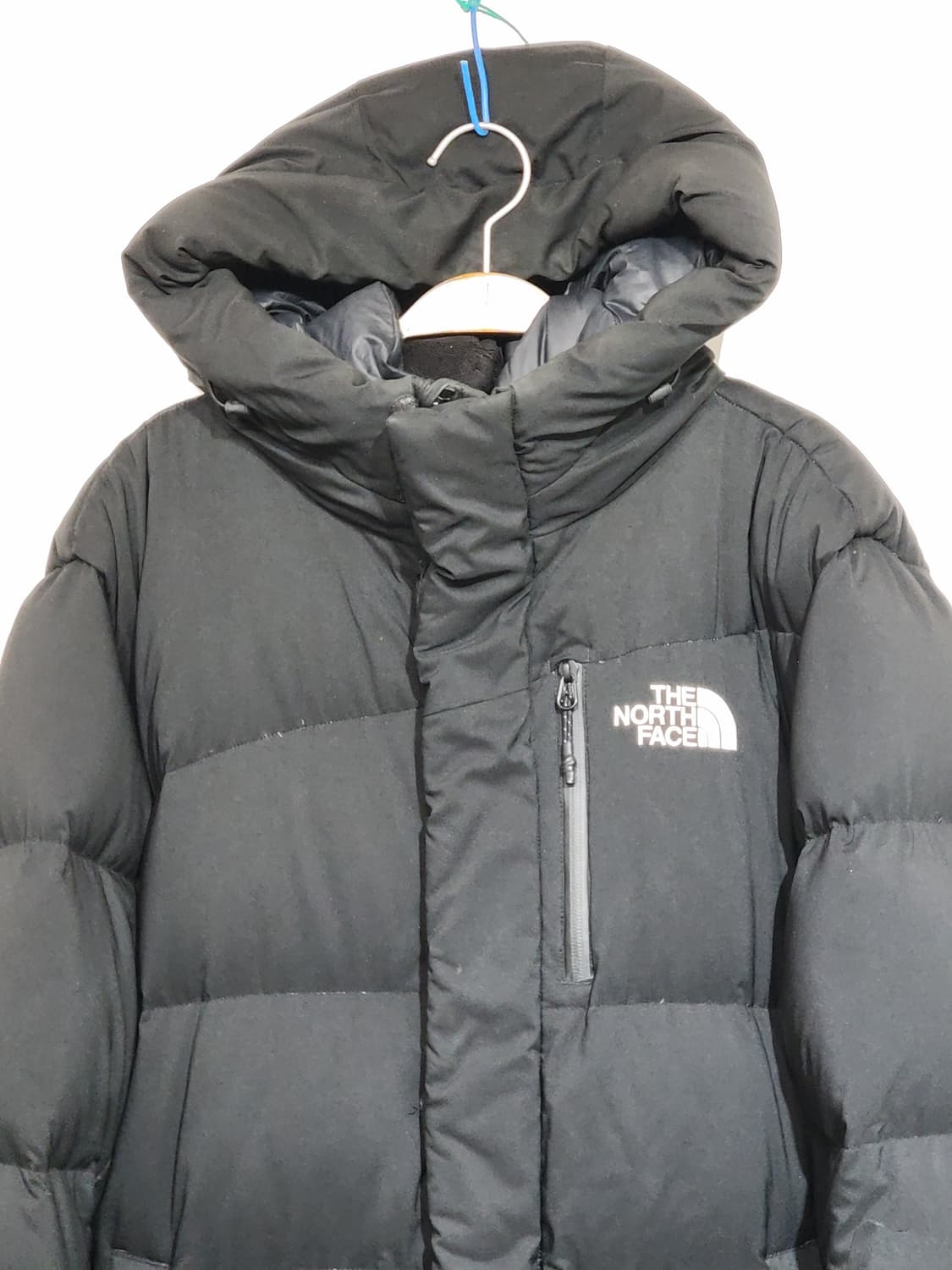 (XL) 노스페이스 롱패딩 점퍼 블랙 오리털 후드 다운코트  상품이미지2