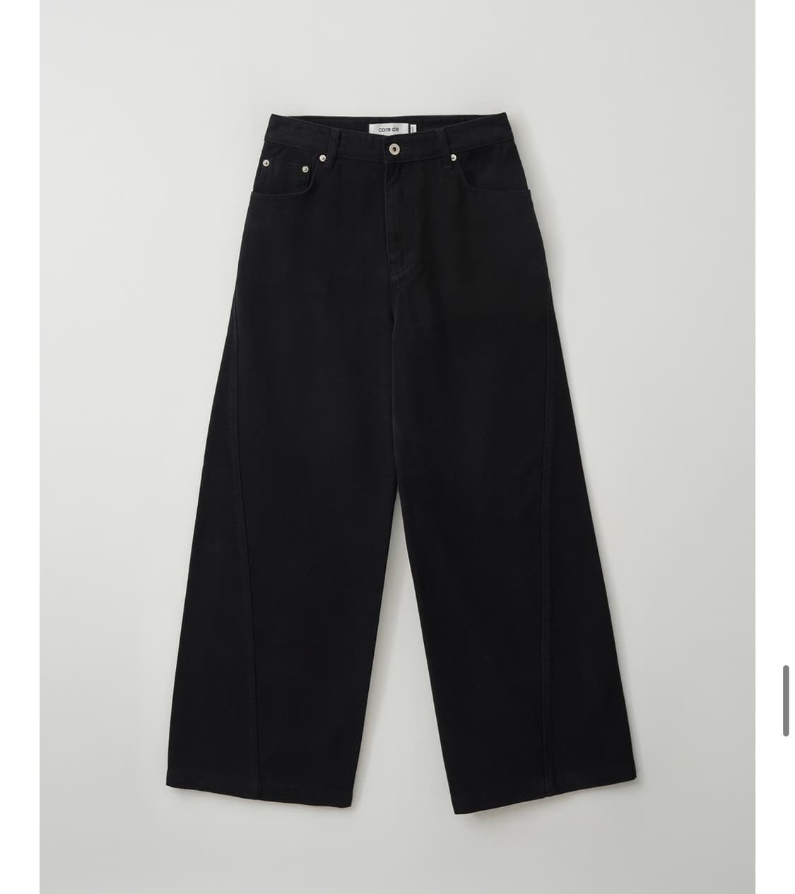 택o 새상품) 코어드 피치 배럴 진 블랙 무료배송 상품이미지4