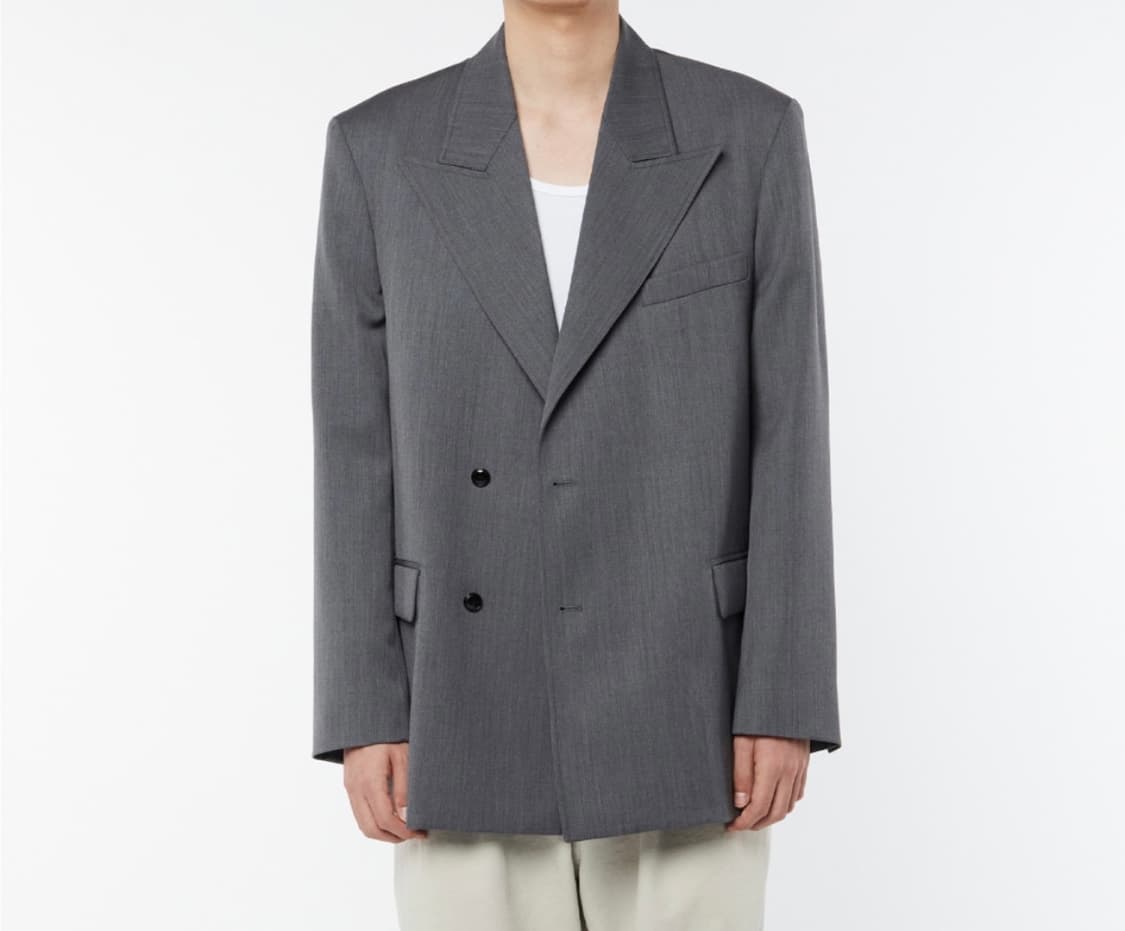 이얼즈어고 더블 브레스티드 블레이져 자켓 상품이미지1