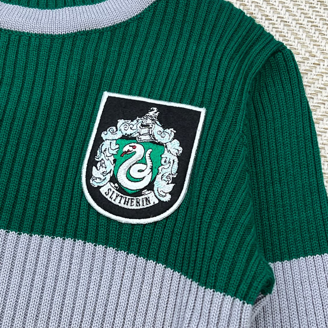 해리포터 데드스탁 패치 스트라이프 니트 r3518  상품이미지4