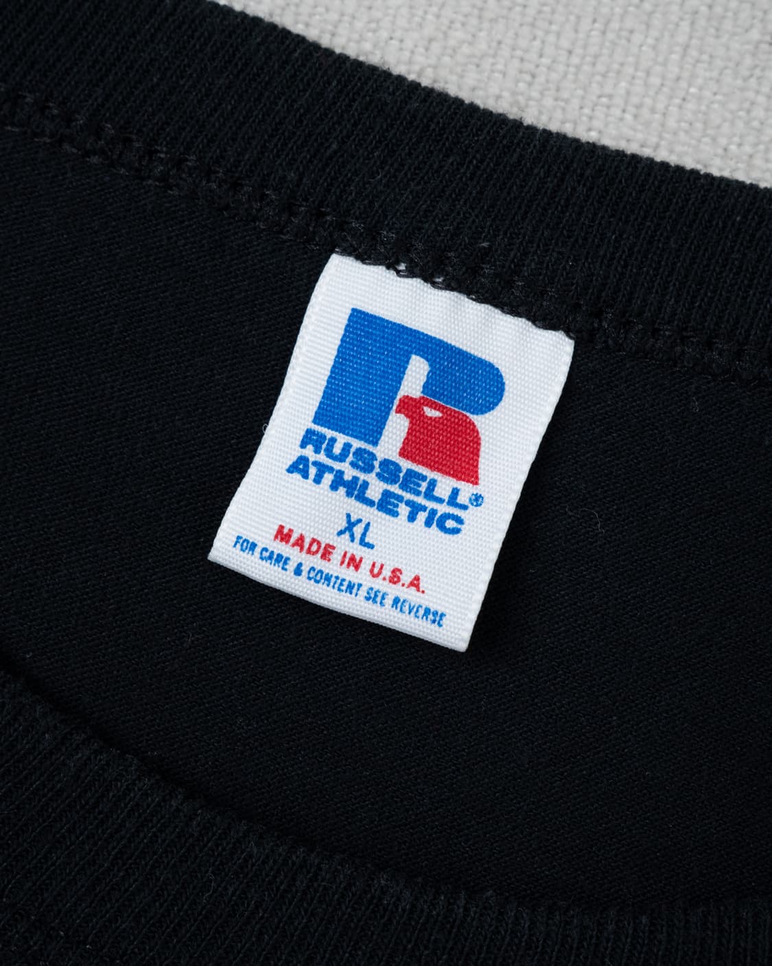 (XL) 90s 빈티지 러셀 애슬레틱 프린팅 티셔츠 상품이미지3