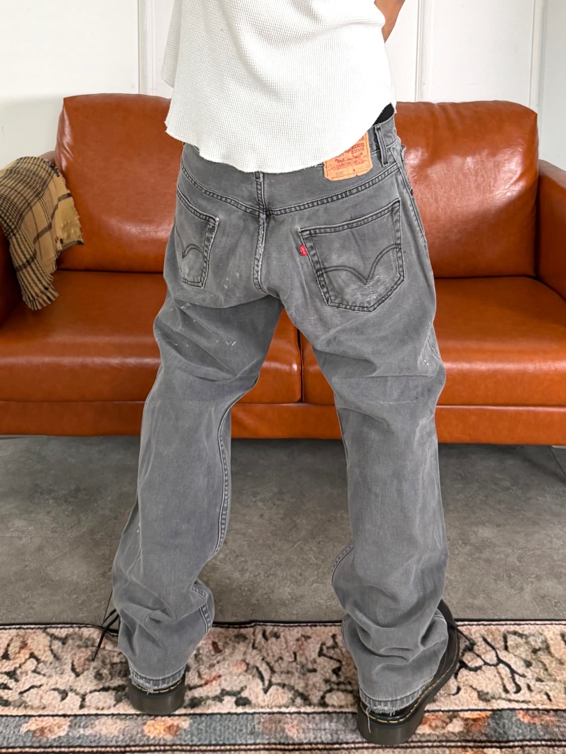 리바이스 505 흑청 상품이미지2