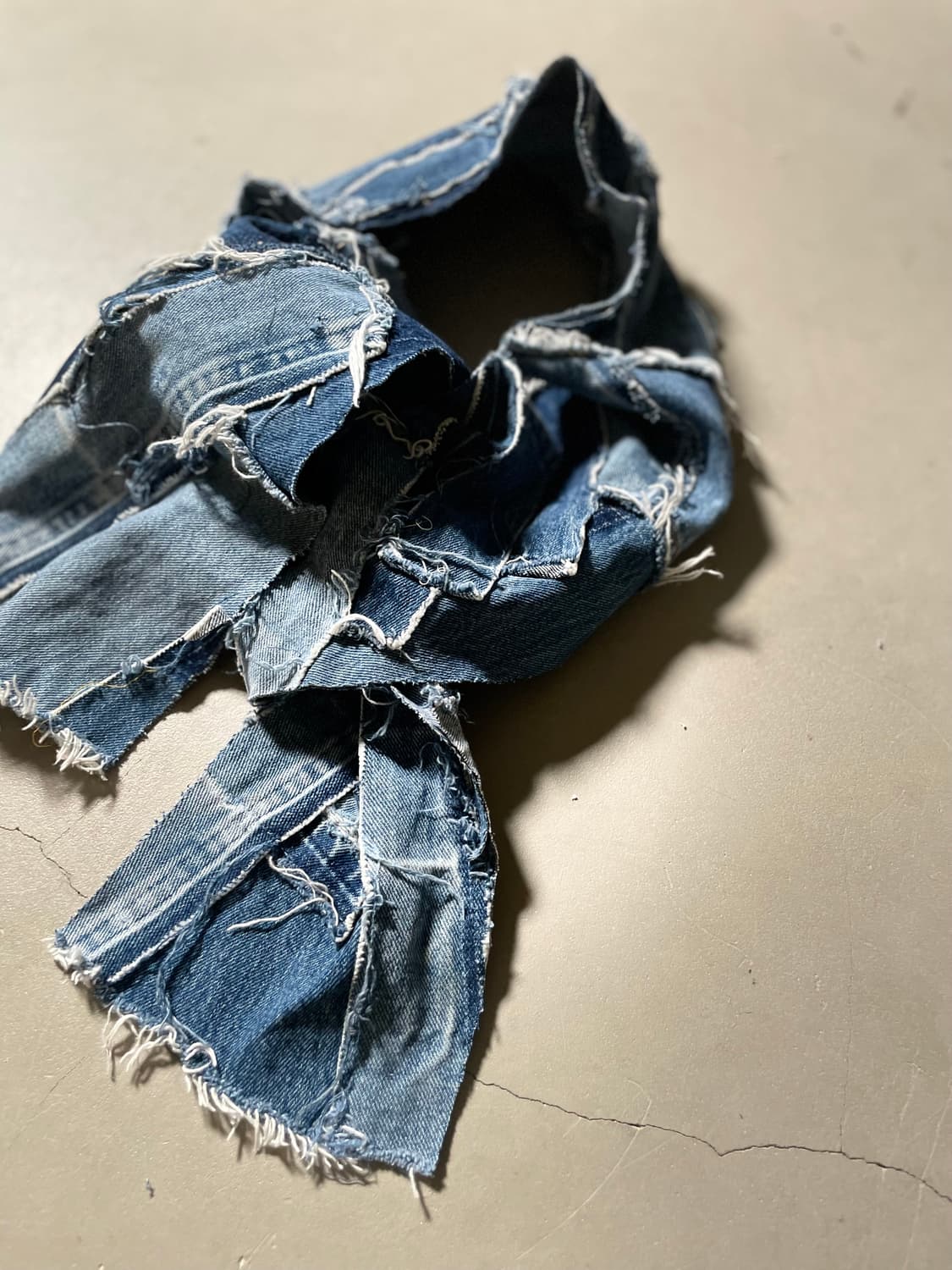  KZ ATELIER – H•d Vintage Denim Scarf 상품이미지4