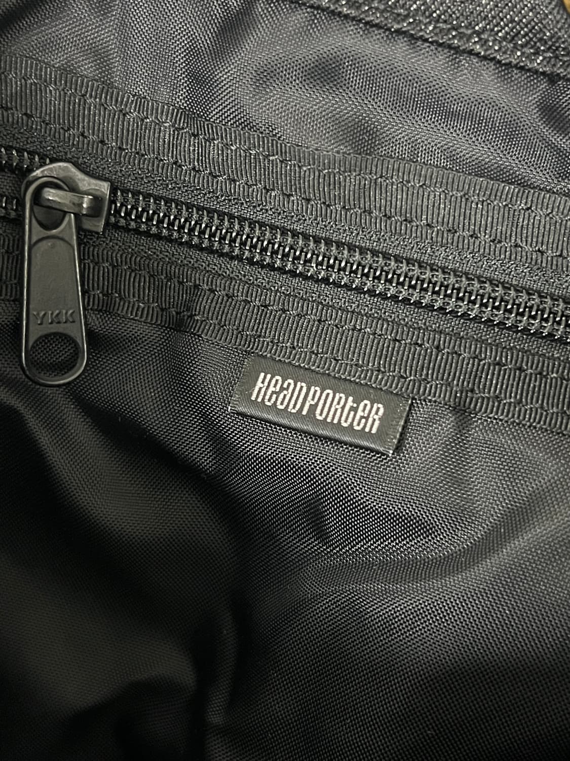 HEAD PORTER-DENIM TOTE BAG (Black)  상품이미지9