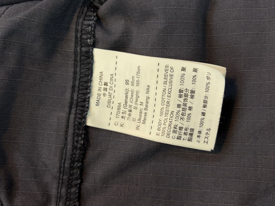 나이키/NSW 카모 밀리터리 면 자켓 점퍼 남 M 상품이미지10