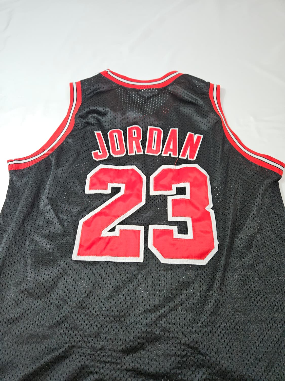 미첼앤네스 마이클조던 시카고 불스 농구 나시 농구 져지 블랙 L 상품이미지1