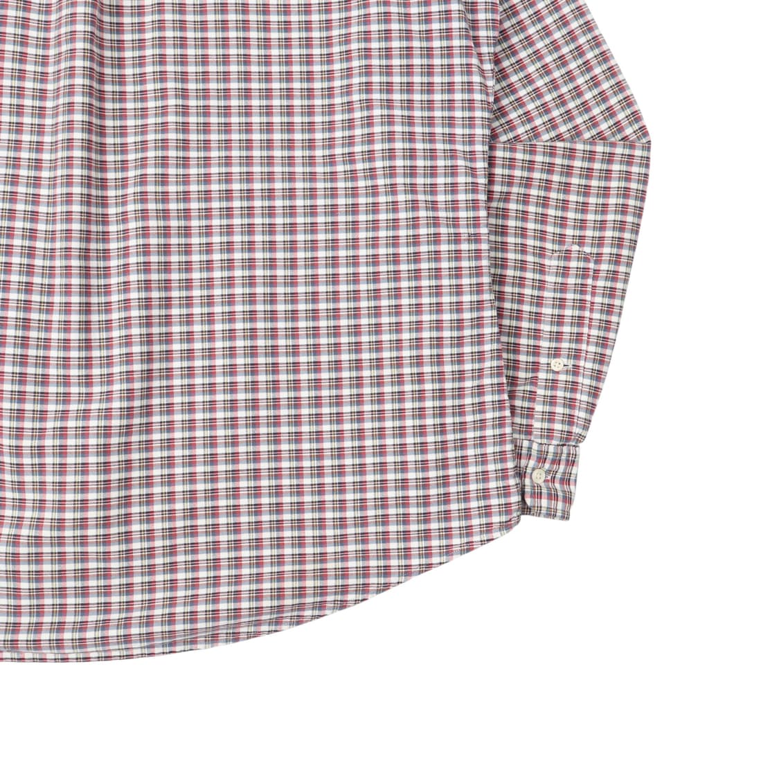 폴로 랄프로렌 옥스포드 레드 멀티체크 셔츠 상품이미지7