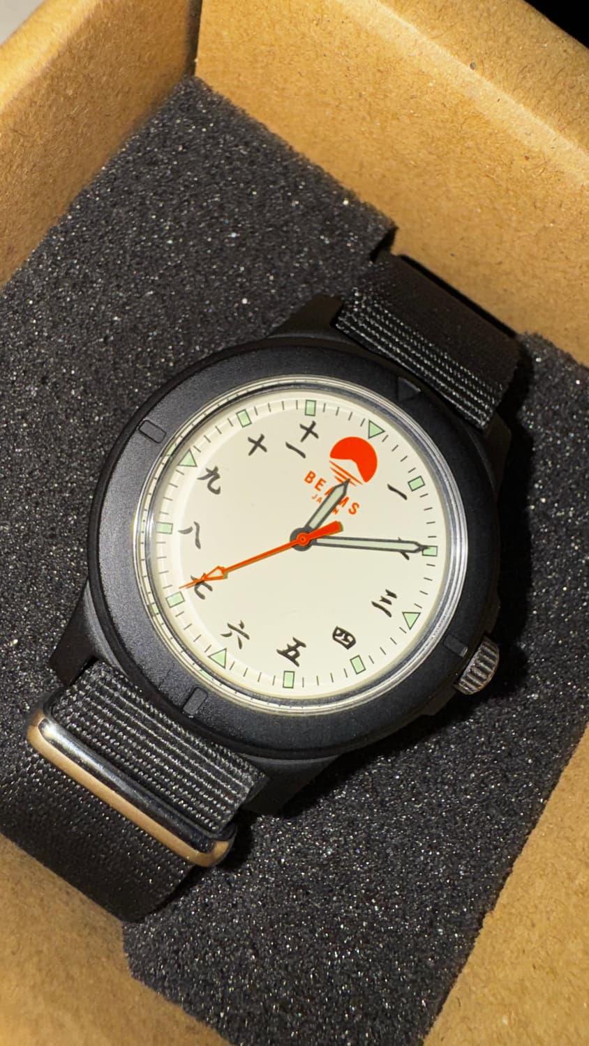 Chinese Numerals Watch Black 손목시계 상품이미지1