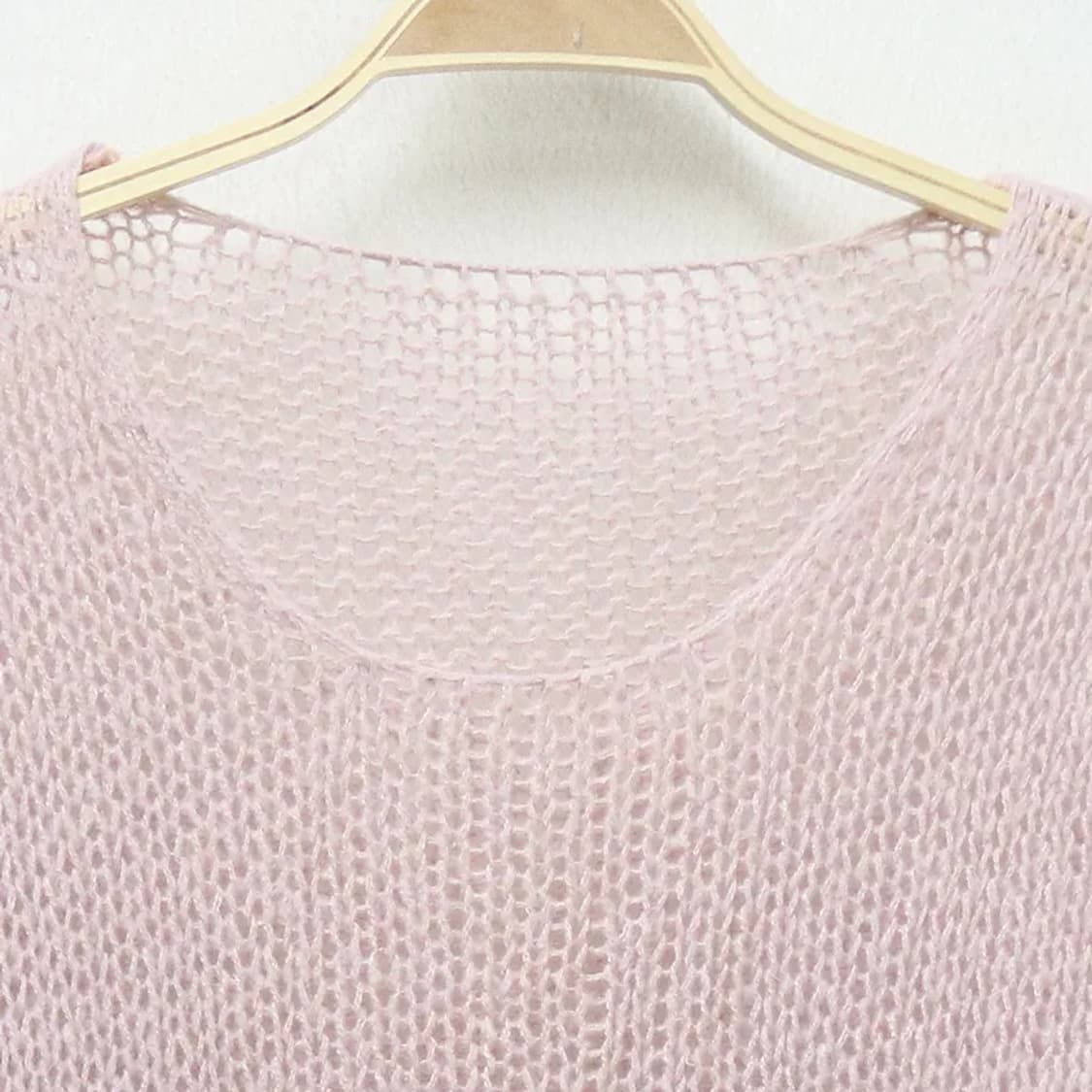 AUNT MARIE'S 딸기우유 히메갸루 브이넥 니트 61846 상품이미지3