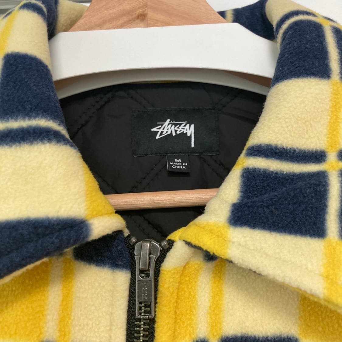 Stussy Brent Polar Fleece Jacket M 상품이미지3