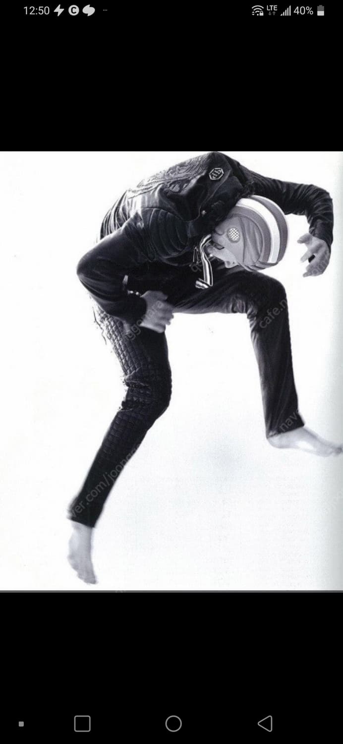 발망 12fw 컬렉션 퀄팅 레더 바이커진 정품 급매 (가죽바지,스키니진) 상품이미지4