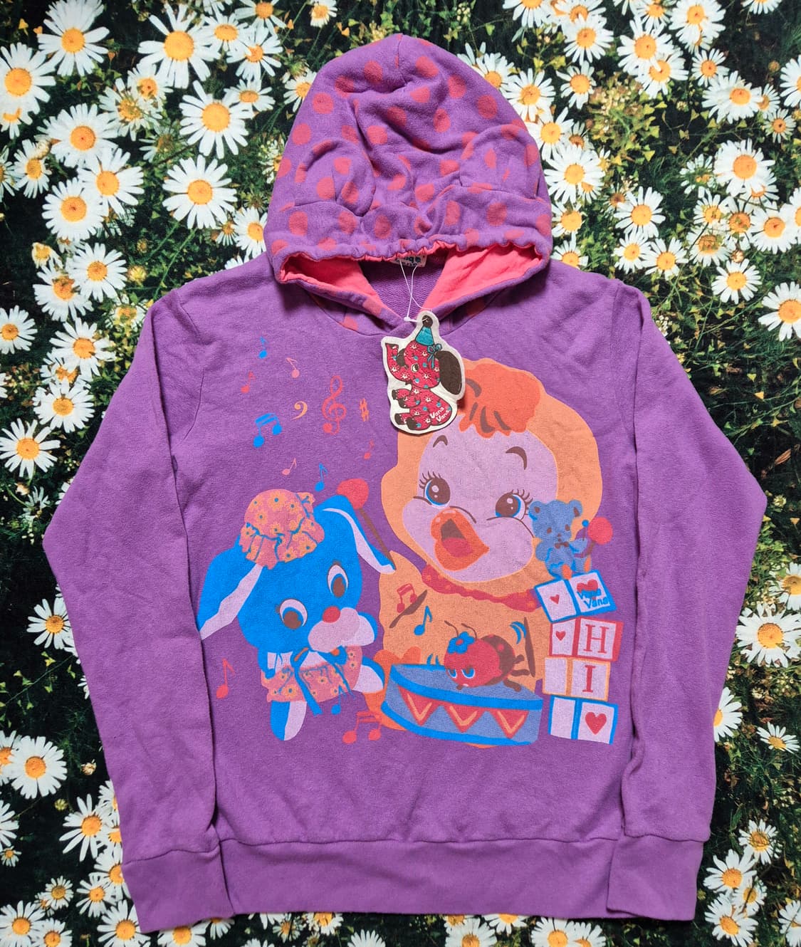 일본 vanavana 바나바나 후드티 160 사이즈 새상품 상품이미지1