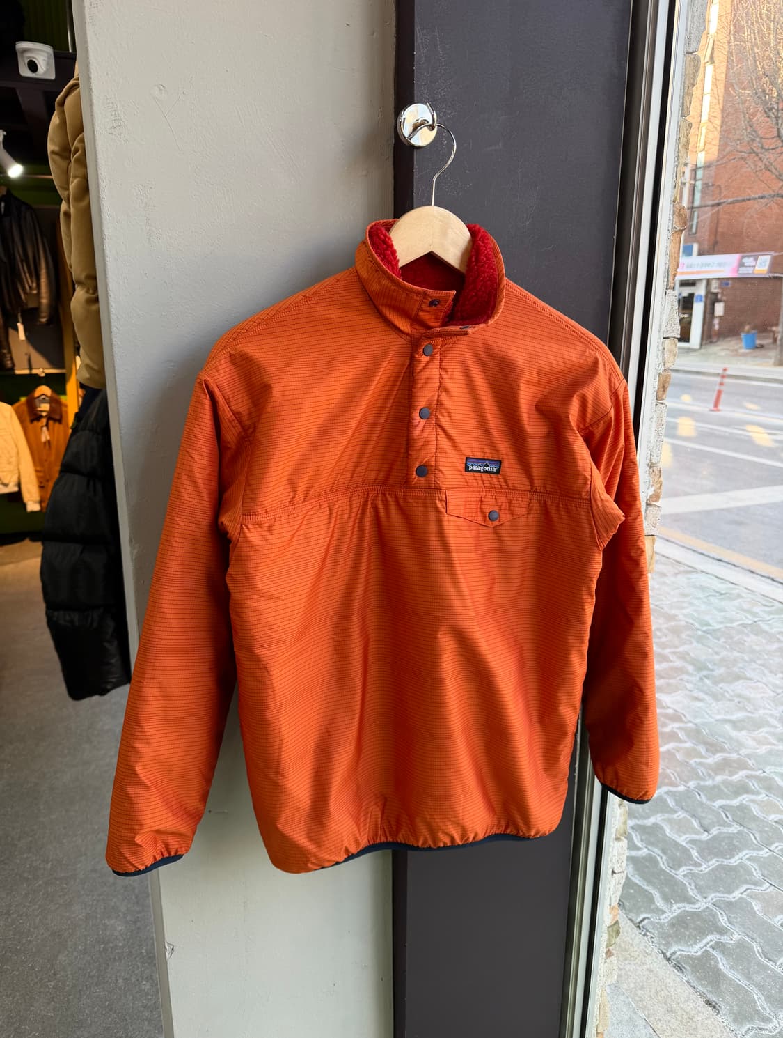 55/ 파타고니아 07AW 리버시블 글리세이드 플리스 스냅티 상품이미지7