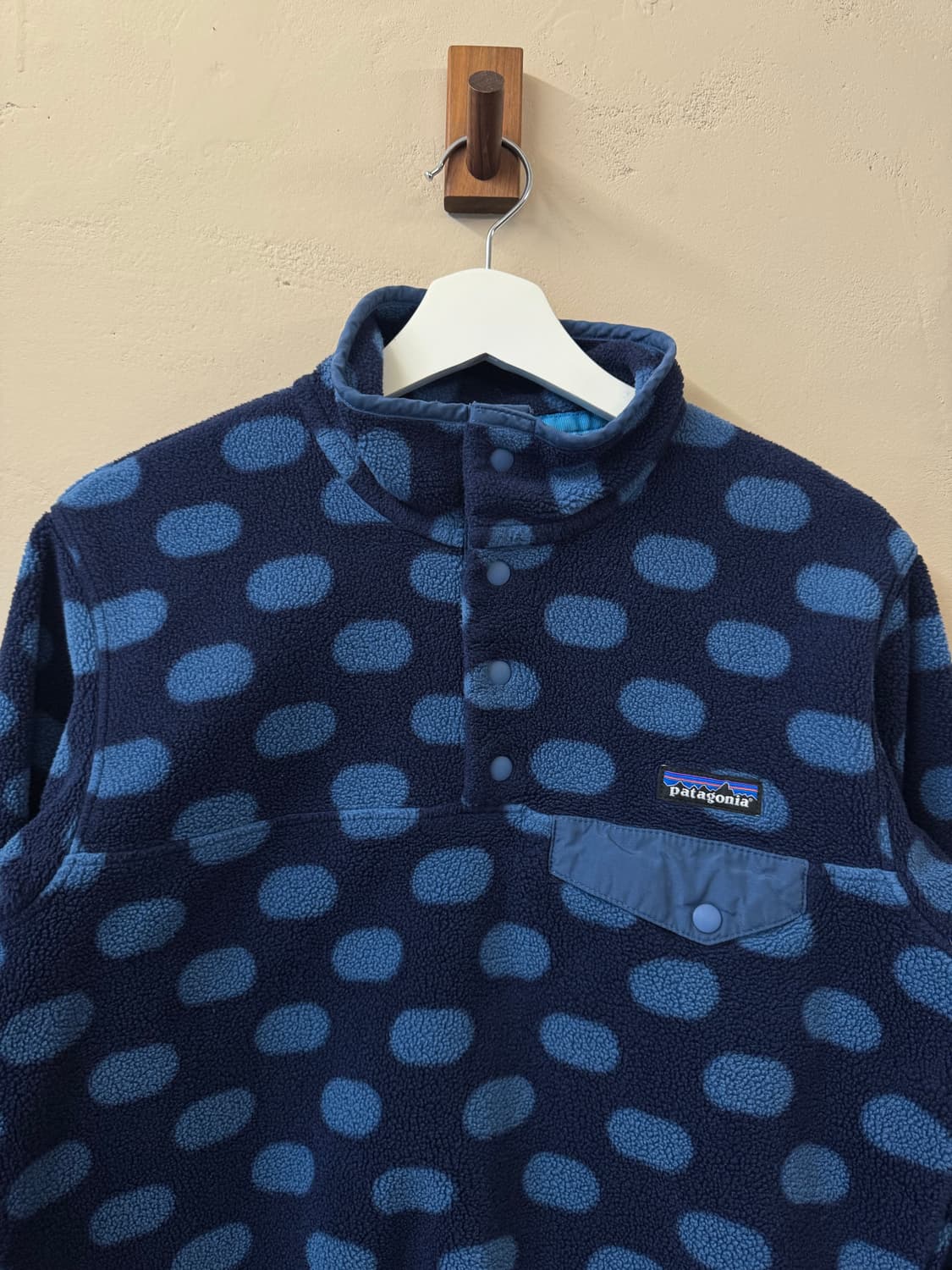 파타고니아 도트 패턴 신칠라 블루 s 상품이미지2