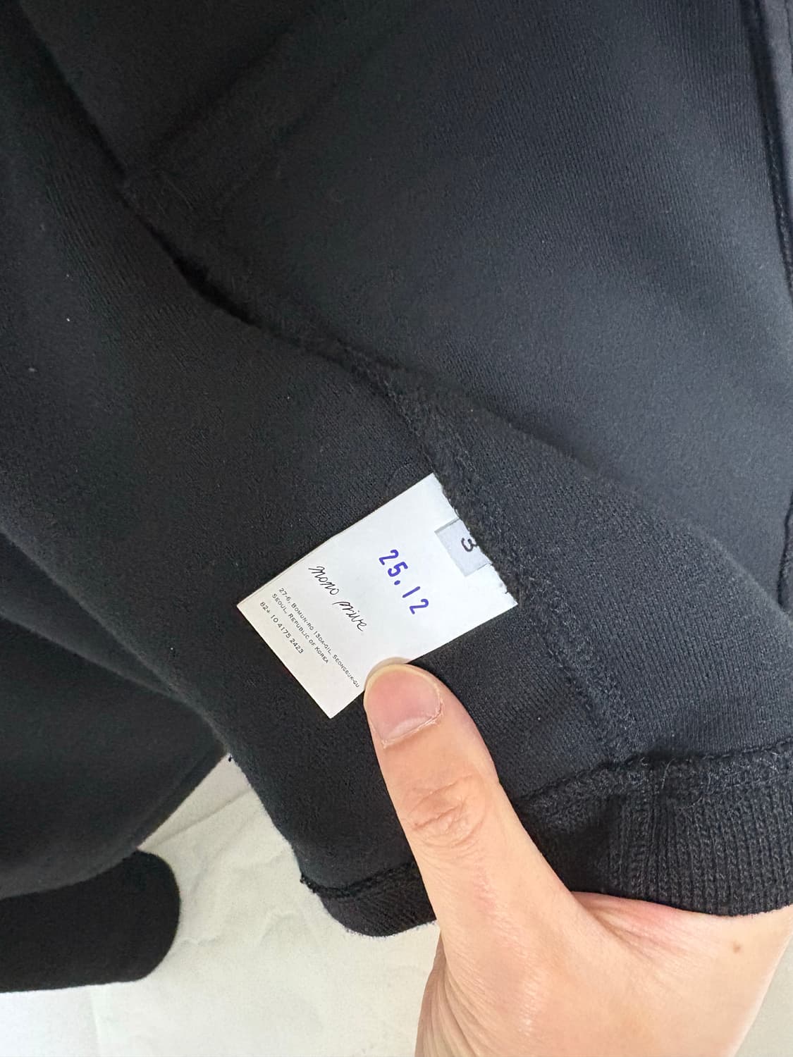 모노프리베 하이넥집 블랙 3 상품이미지7