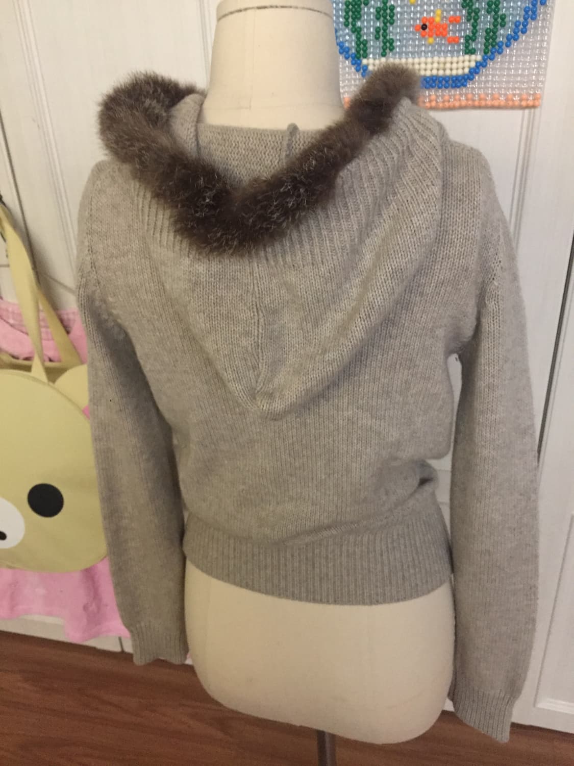 갸루 Y2K 퍼 집업 후드집업 상품이미지5